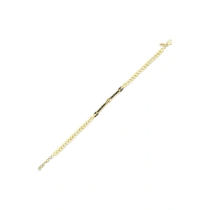 Tasarım Altın Erkek Bileklik - 14k - 7.76gr