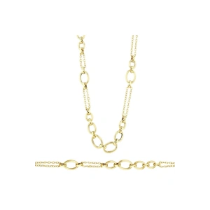 Zincir Formlu Altın Set - 14k - 4.20gr