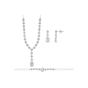 Taşlı Altın Nişan Düğün Set - 14k - 12.12gr