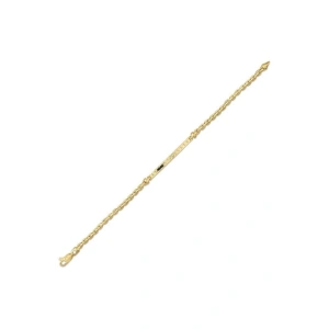 Tasarım Altın Erkek Bileklik - 14k - 9.86gr