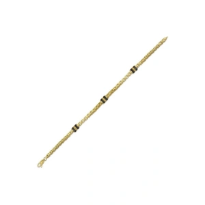 Tasarım Altın Erkek Bileklik - 14k - 11.47gr