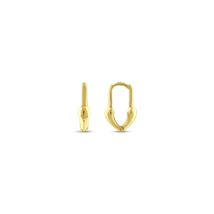 Tasarım Altın Küpe - 14k - 2.33gr