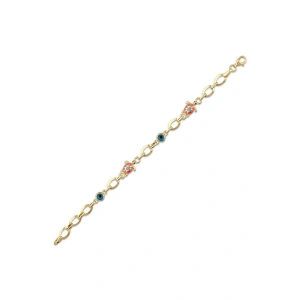 Nazarlıklı Altın Çocuk Bileklik - 14k - 3.76gr