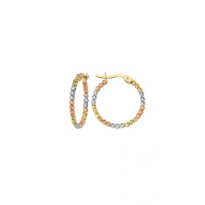 Dorika Toplu Altın Halka Küpe - 14k - 2.33gr