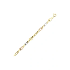 Altın Zincir Bileklik - 14k - 7.31gr