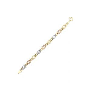 Altın Zincir Bileklik - 14k - 6.40gr
