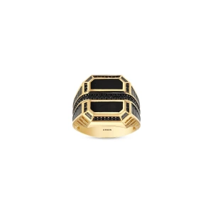 Altın Erkek Yüzük - 14k - 11.32gr