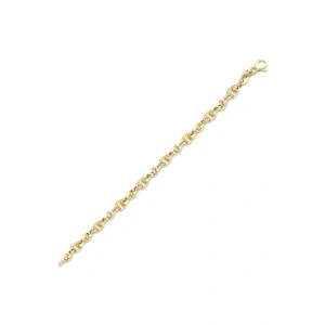 Altın Mariner Zincir Bileklik - 14K