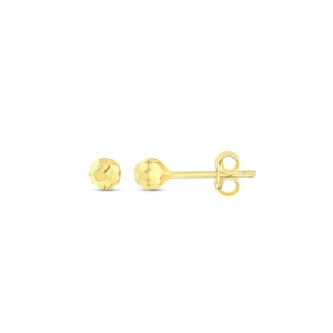 Altın Top Küpe - 14K