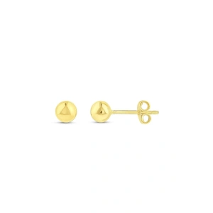 Altın Top Küpe - 14K