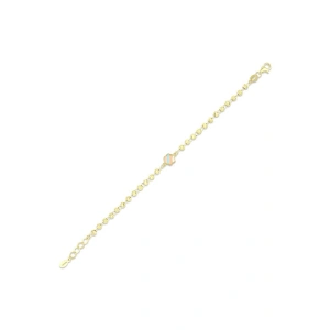Altın Çiçek Çocuk Bileklik - 14K