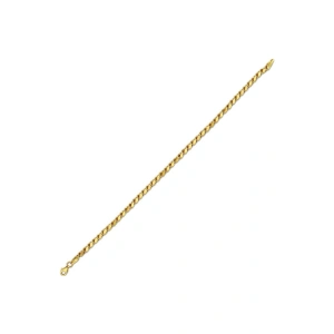 Altın Pullu Zincir Bileklik - 14K
