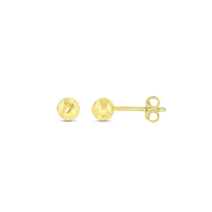 Altın Top Küpe - 14K