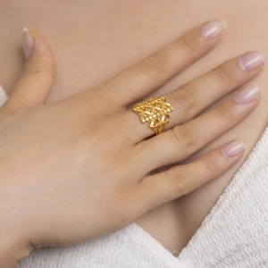 Yiğitbaşı Gold 22 Ayar Fancy Yüzük (3012)