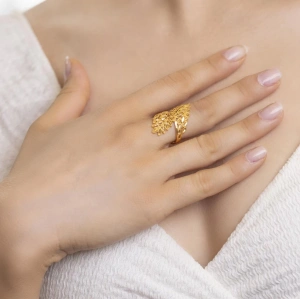 Yiğitbaşı Gold 22 Ayar Fancy Yüzük 3111