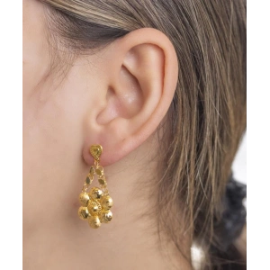 Yiğitbaşı Gold 22 Ayar Küpe