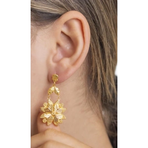 Yiğitbaşı Gold 22 Ayar Küpe