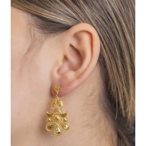 Yiğitbaşı Gold 22 Ayar Küpe