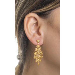 Yiğitbaşı Gold 22 Ayar Küpe 3281