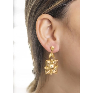 Yiğitbaşı Gold 22 Ayar Küpe 3284