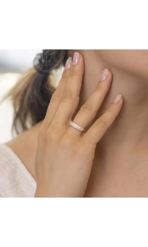 Yiğitbaşı Gold 14 Ayar Fancy Yüzük (3601)