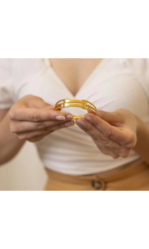 Yiğitbaşı Gold 14 Ayar Kelepçe