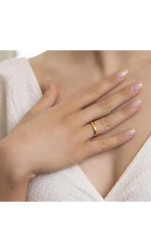 Yiğitbaşı Gold 22 Ayar Alyans Yüzük 3211