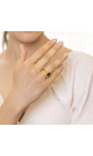 Yiğitbaşı Gold 22 Ayar Antep İşi Yüzük (3516)