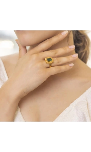 Yiğitbaşı Gold 22 Ayar Antep İşi Yüzük (3517)