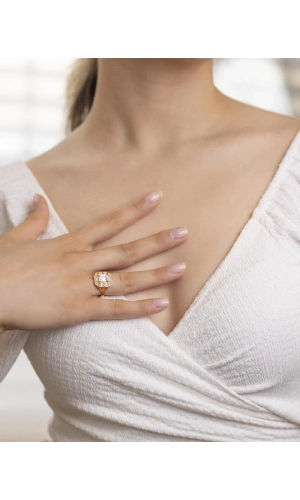 Yiğitbaşı Gold 22 Ayar Baget Yüzük