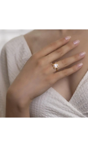 Yiğitbaşı Gold 22 Ayar Baget Yüzük