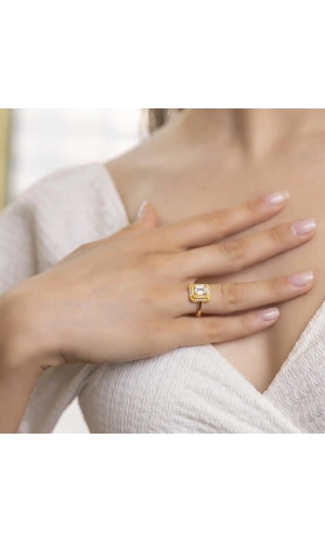 Yiğitbaşı Gold 22 Ayar Baget Yüzük 3097