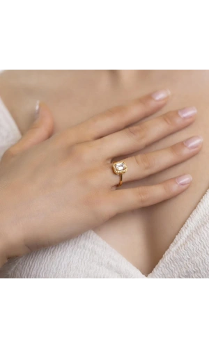 Yiğitbaşı Gold 22 Ayar Baget Yüzük 3099