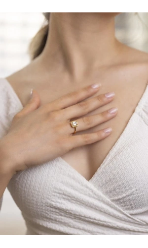 Yiğitbaşı Gold 22 Ayar Baget Yüzük 3113