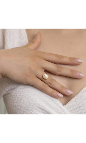 Yiğitbaşı Gold 22 Ayar Baget Yüzük 3151