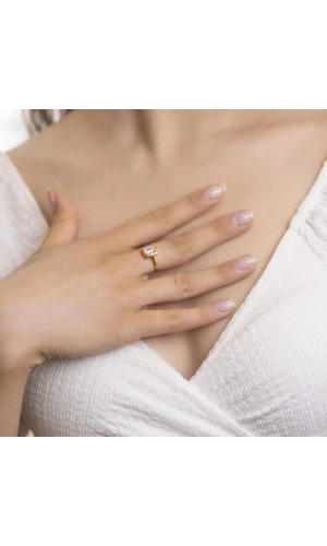 Yiğitbaşı Gold 22 Ayar Baget Yüzük 3152