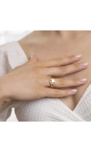 Yiğitbaşı Gold 22 Ayar Baget Yüzük 3161