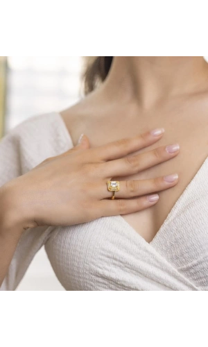 Yiğitbaşı Gold 22 Ayar Baget Yüzük 3162