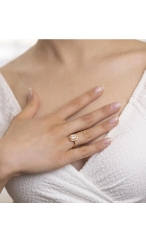 Yiğitbaşı Gold 22 Ayar Baget Yüzük 3163