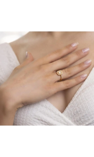 Yiğitbaşı Gold 22 Ayar Baget Yüzük 3165