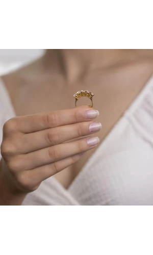 Yiğitbaşı Gold 22 Ayar Beştaş Yüzük 3240