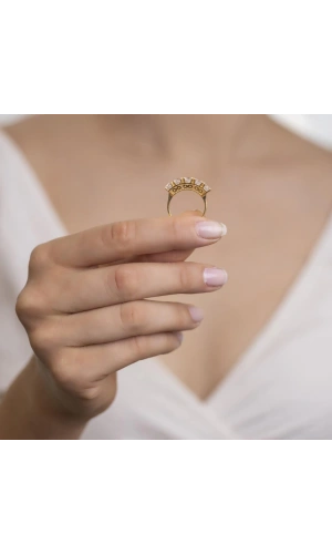 Yiğitbaşı Gold 22 Ayar Beştaş Yüzük 3246