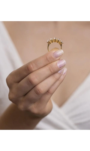 Yiğitbaşı Gold 22 Ayar Beştaş Yüzük 3257