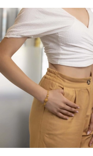 Yiğitbaşı Gold 22 Ayar Dorika Toplu Bileklik