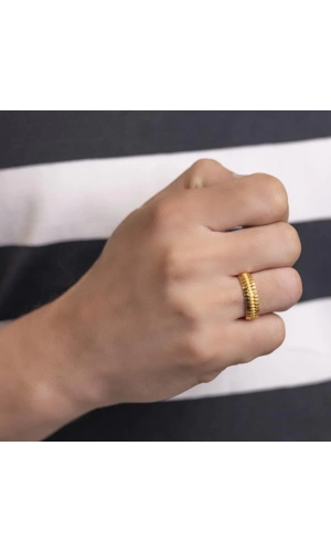 Yiğitbaşı Gold 22 Ayar Erkek Alyans Yüzük