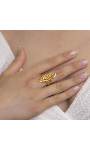 Yiğitbaşı Gold 22 Ayar Fancy Yüzük (3003)