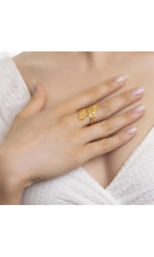 Yiğitbaşı Gold 22 Ayar Fancy Yüzük 3111