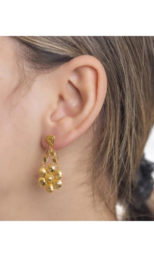 Yiğitbaşı Gold 22 Ayar Küpe