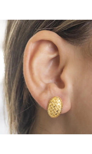 Yiğitbaşı Gold 22 Ayar Küpe