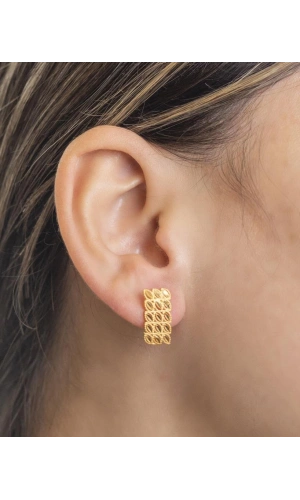 Yiğitbaşı Gold 22 Ayar Küpe